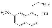 2-(7-甲氧基萘-1-基)乙胺鹽酸鹽